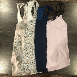 Lululemon bundle 4 tanks